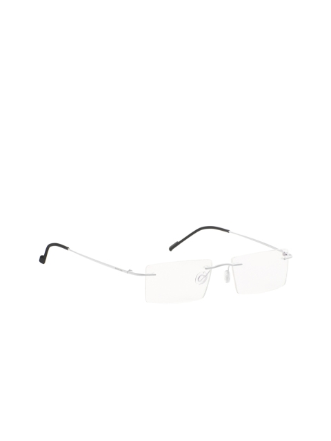 

ROYAL SON Unisex White Solid Rimless Rectangle Frames RS02110ER
