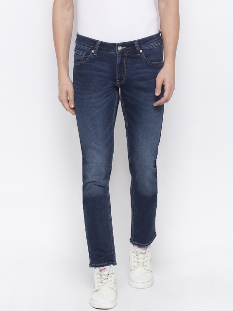 

SPYKAR Men Blue Skinny Fit Low-Rise Clean Look Jeans