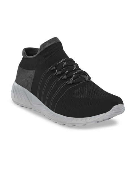 

Mactree Men Black Sneakers