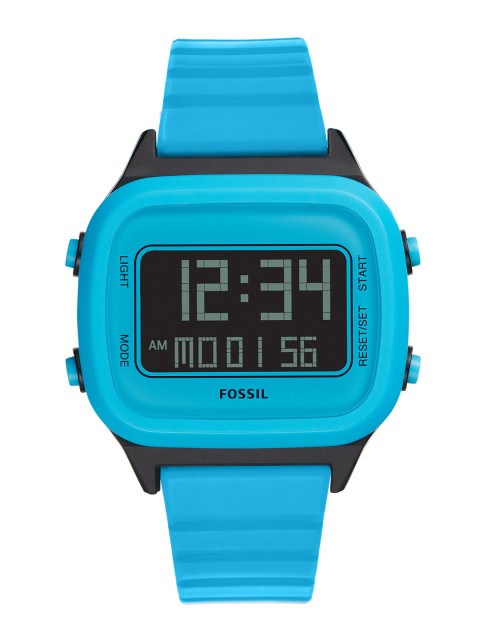 

Fossil Men Blue Digital Watch FS5676