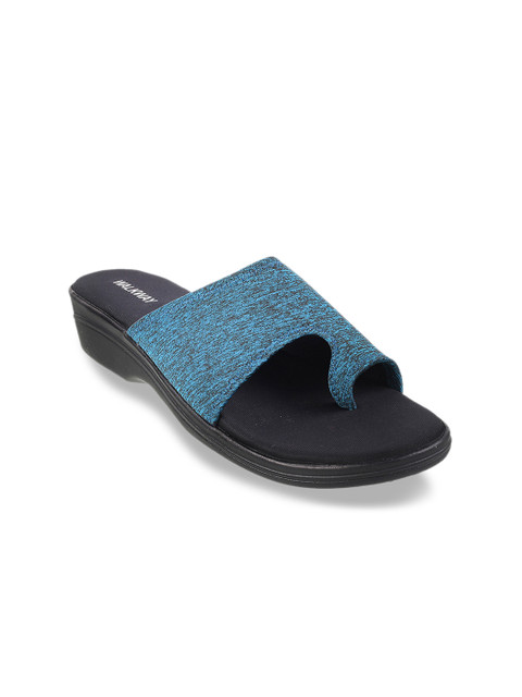 

WALKWAY Women Blue Solid Heels