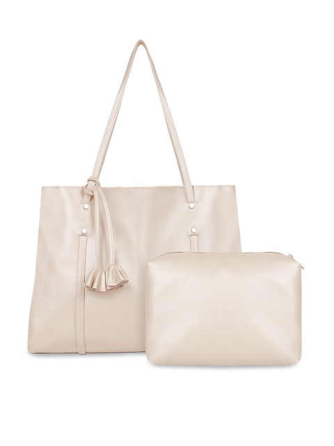 

Toteteca Gold-Toned Solid Shoulder Bag