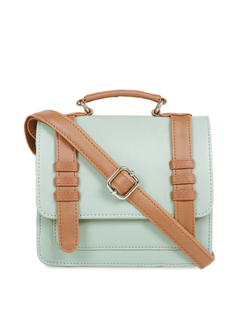

Toteteca Green Solid Satchel