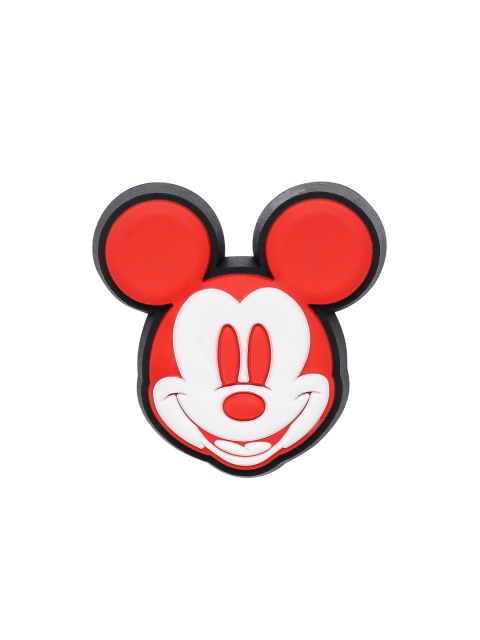 

Crocs Men Red & White Disney Mickey Mouse Face Jibbitz Shoe Charm
