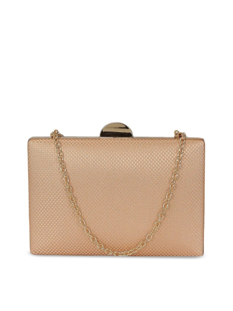 

KLEIO Gold-Toned Embellished Box Clutch