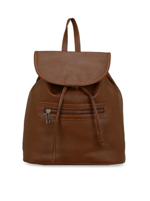 

KLEIO Women Brown Solid Backpack
