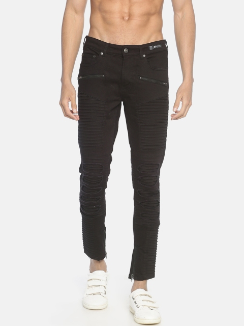 

KULTPRIT Men Black Skinny Fit Mid-Rise Clean Look Jeans