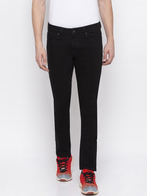 

SPYKAR Men Black Skinny Fit Low-Rise Clean Look Jeans