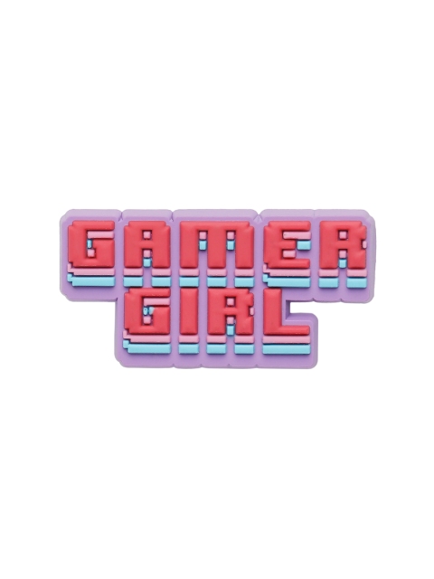 

Crocs Unisex Red & Pink Gamer Girl Jibbitz Shoe Charm