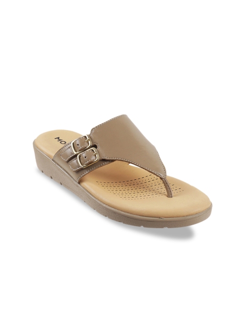 

Mochi Women Beige Solid Heels