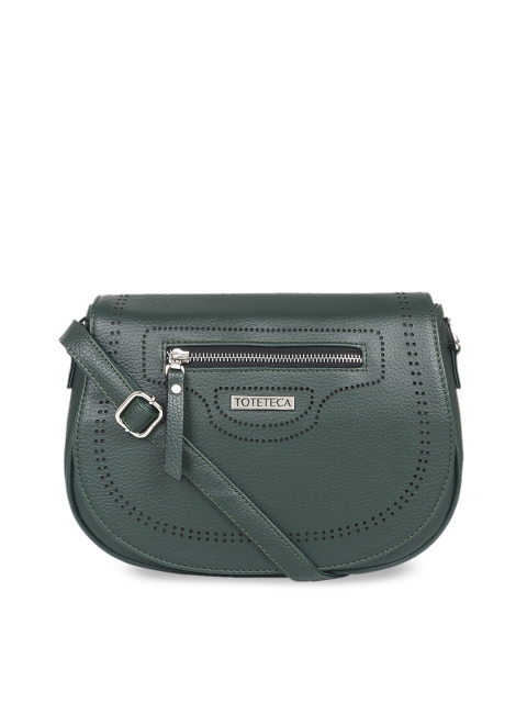 

Toteteca Green Solid Sling Bag
