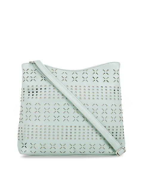 

Toteteca Green Self Design Sling Bag