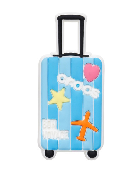 

Crocs Men Blue & White Suitcase Jibbitz Shoe Charm
