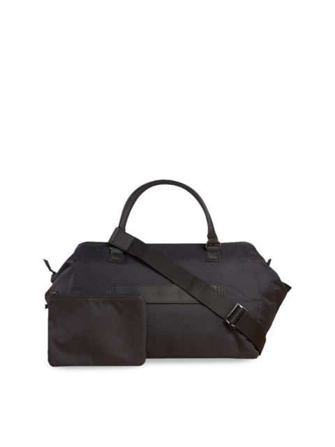 

RONCATO Men Black Solid Messenger Bag With Pouch