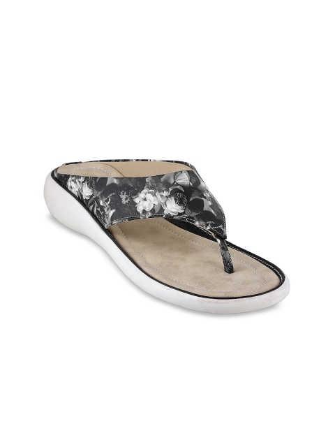 

WALKWAY Women Black Printed Heels