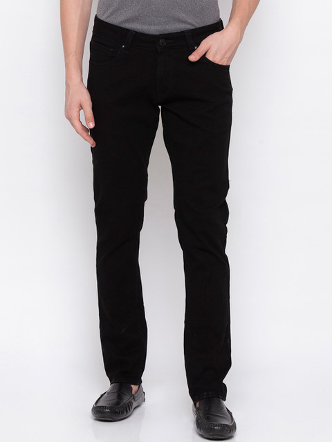 

SPYKAR Men Black Skinny Fit Low-Rise Clean Look Jeans