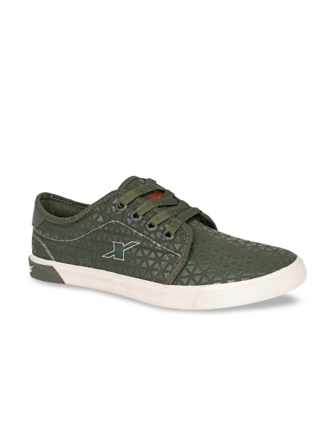 

Sparx Men Olive Green Sneakers