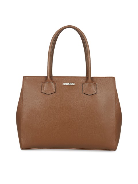 

Toteteca Tan Brown Solid Handheld Bag