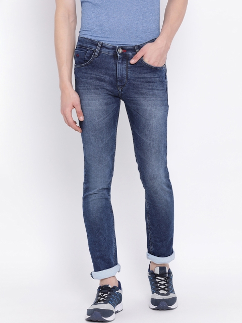 

Crimsoune Club Men Blue Slim Fit Mid-Rise Clean Look Jeans