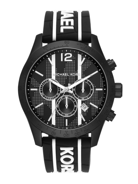 

Michael Kors Women Black & White Analogue Watch MK6810