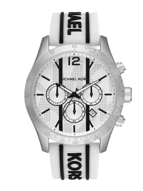 

Michael Kors Women White & Black Analogue Watch MK6809