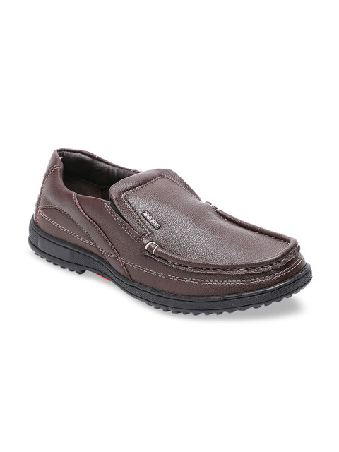 

XESS by iD Men Brown Slip-On Sneakers