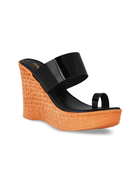 

ZAPATOZ Women Black Solid Heels