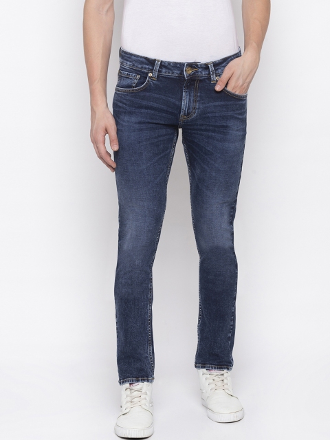

SPYKAR Men Blue Skinny Fit Low-Rise Clean Look Jeans
