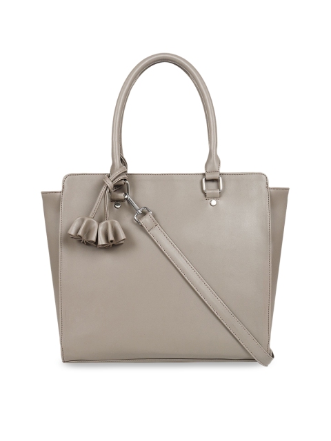 

Toteteca Taupe Solid Handheld Bag