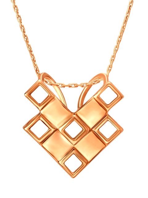 Mia by Tanishq 14KT Rose Gold Pendant