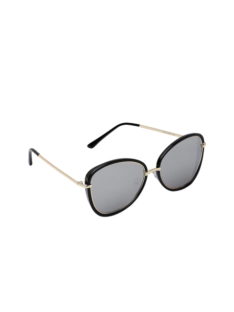 

MARC LOUIS Unisex Polarised & UV Protected Lens Aviator Sunglasses ML4010 C2, Grey
