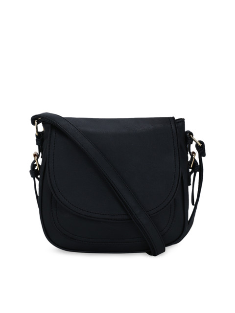 

Satchel Bags Black Solid Sling Bag
