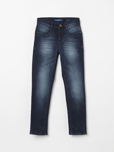

Fame Forever by Lifestyle Boys Blue Slim Fit Mid-Rise Clean Look Jeans