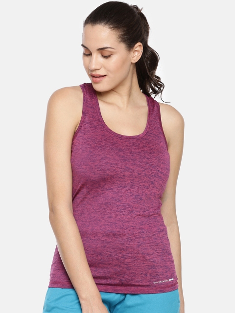 

GOLDSTROMS Women Purple Solid Dri-Fit Camisole CAM-FF-MRN-615