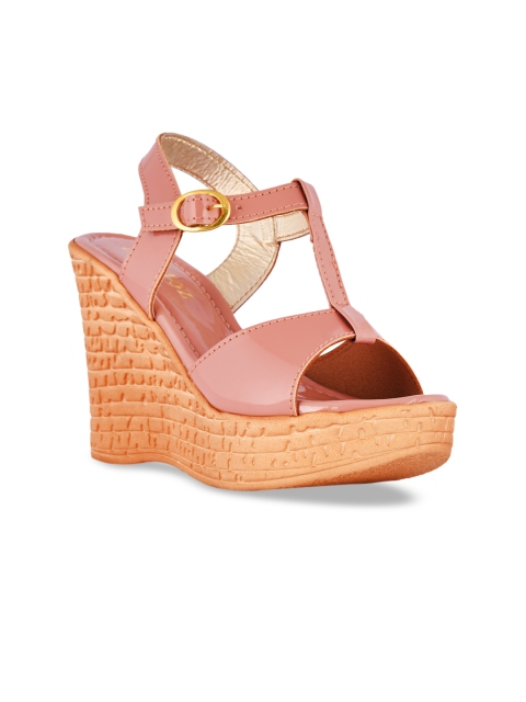 

ZAPATOZ Women Pink Solid Heels