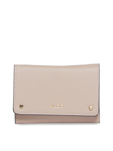 

ALDO Beige Solid Handheld Bag