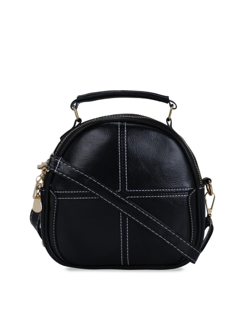 

Satchel Bags Black Solid Handheld Bag