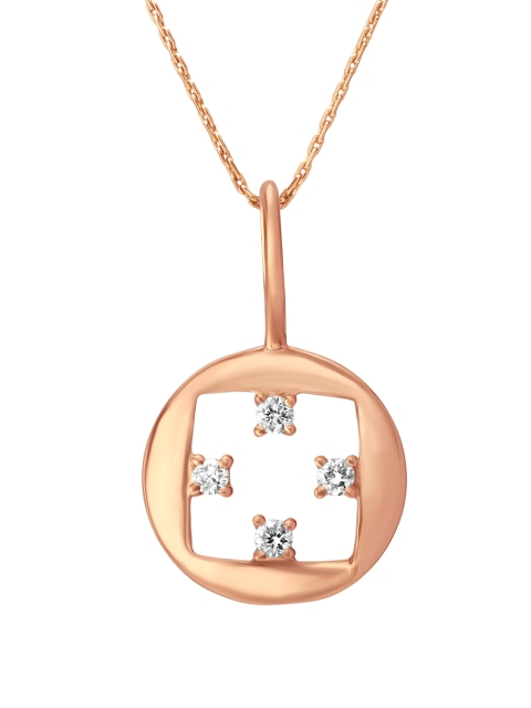 

Mia by Tanishq 14 KT Rose Gold Pendant with Diamonds
