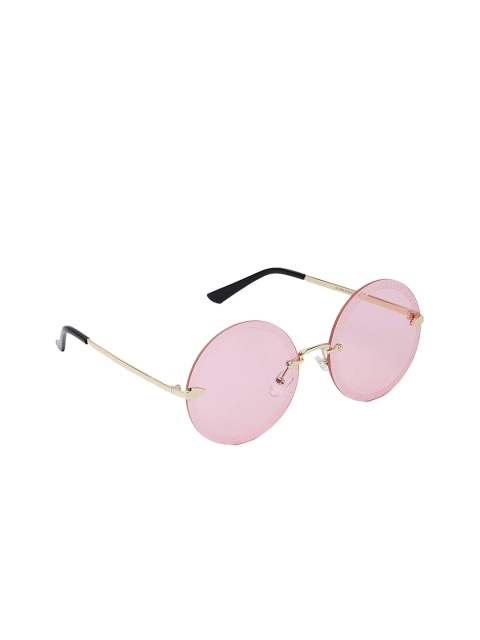 

MARC LOUIS Women Polarised & UV Protected Lens Round Sunglasses ML4046 C6, Pink