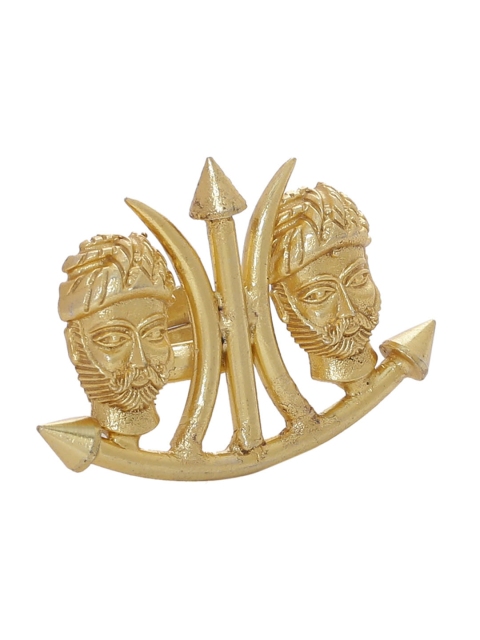 

NITAARA Gold-Plated Twin Bana Tribal Finger Ring
