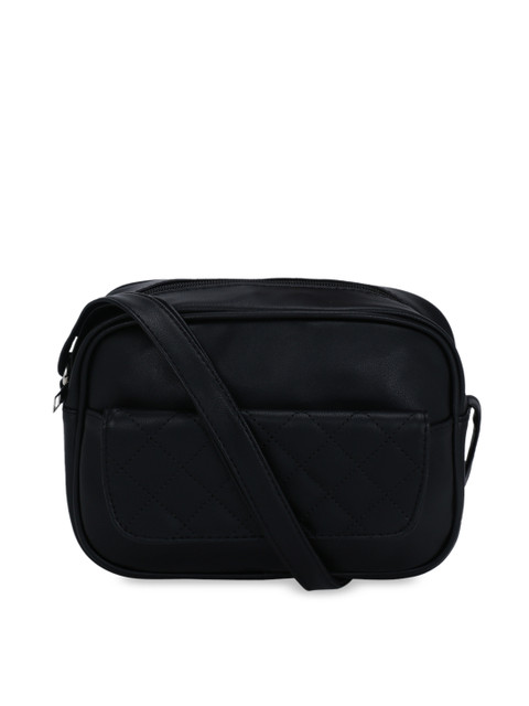

Satchel Bags Black Solid Sling Bag