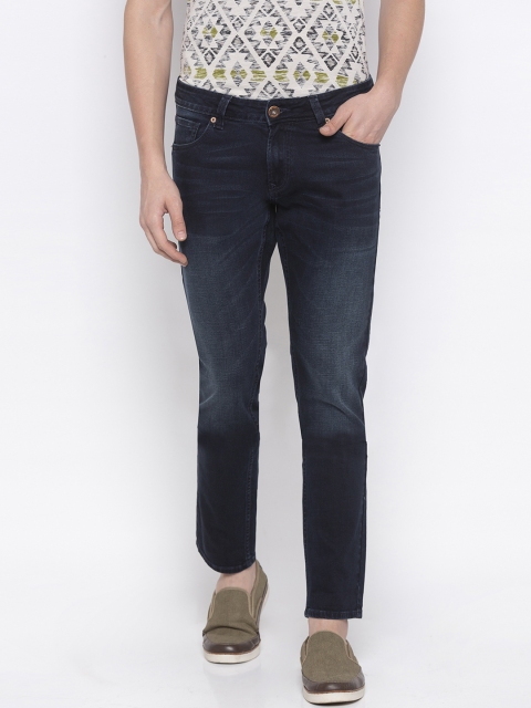 

SPYKAR Men Blue Skinny Fit Low-Rise Clean Look Jeans