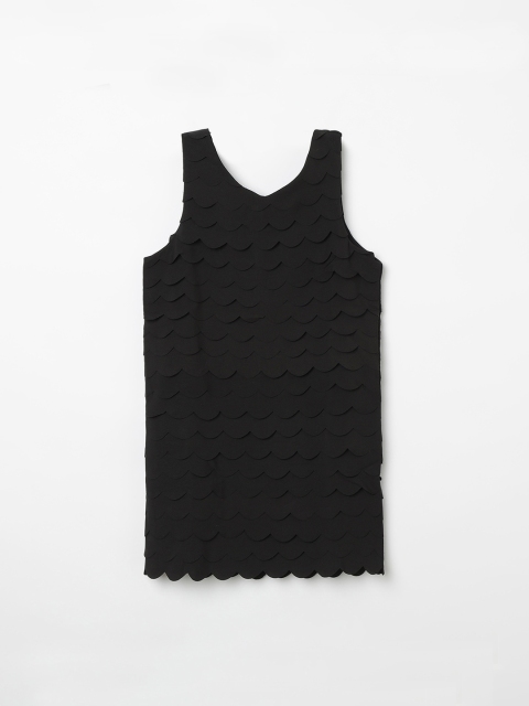 

Fame Forever by Lifestyle Girls Black Solid Sheath Dress