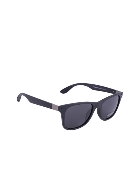

MARC LOUIS Unisex Polarised & UV Protected Lens Square Sunglasses ML PP98821 C6, Black