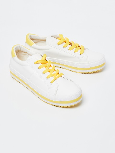 

Ginger by Lifestyle Women Yellow Sneakers