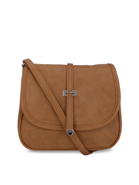 

Satchel Bags Brown Solid Sling Bag