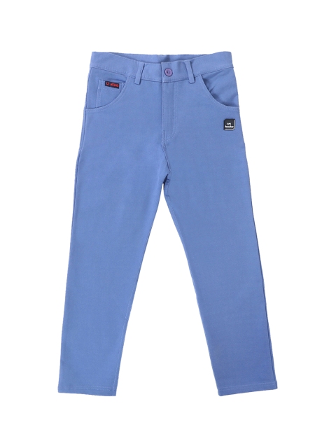 

Lil Tomatoes Boys Blue Regular Fit Mid-Rise Clean Look Jeans