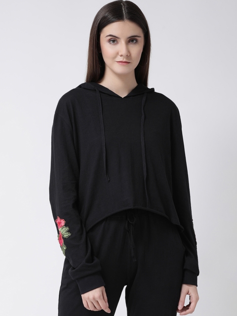 

Aayna Women Black Floral Top