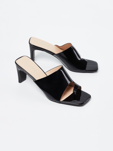 

CODE by Lifestyle Women Black Solid Heels