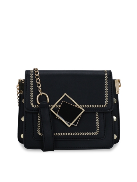 

Satchel Bags Black Solid Sling Bag